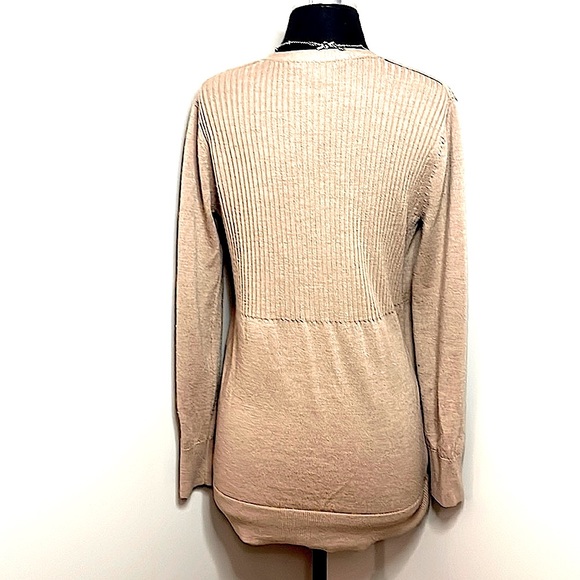 Nwot Toad & Co. V-Neck Button Down Long Sleeve Sweater S 2 front pockets! - Picture 4 of 7